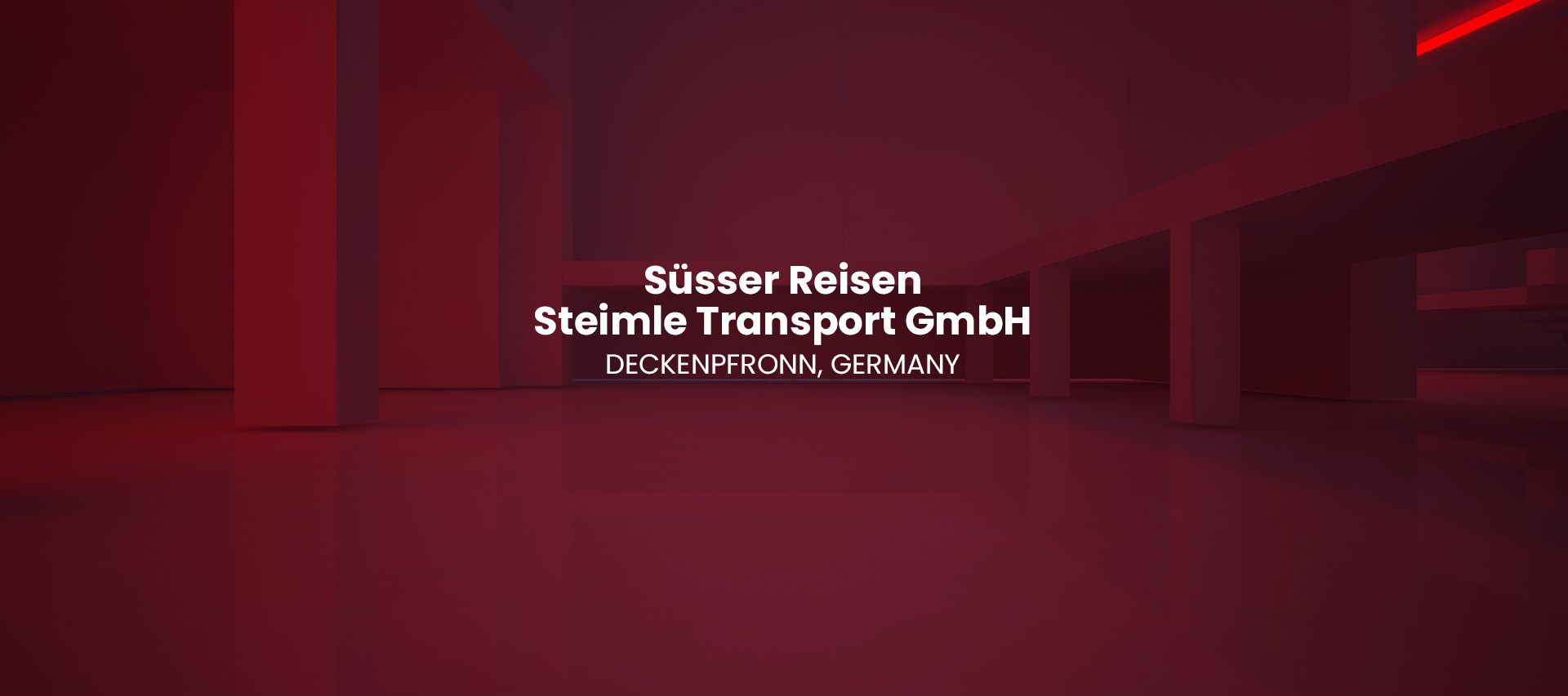 Süsser Reisen – Steimle Transport GmbH