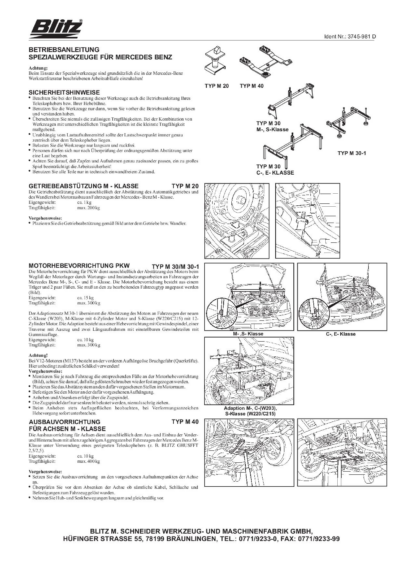 M class tools    b