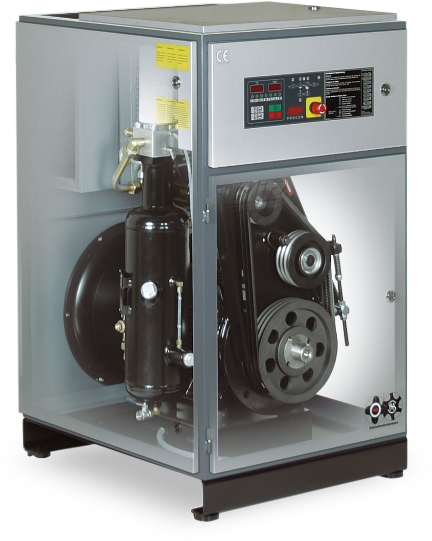 Kompakt-Schraubenkompressor MONSUN 11 – 10 bar