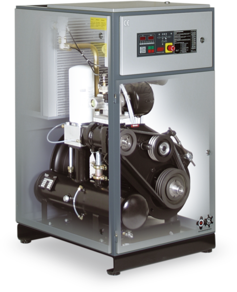 Kompakt-Schraubenkompressor MONSUN 18,5 – 13 bar
