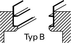 Grubeneinfassung Typ B