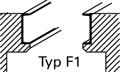 Grubeneinfassung Typ F1