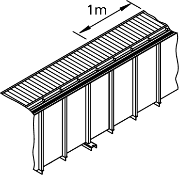 Wanne verlängert (grundiert)