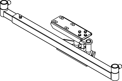 Traverse for outrigger engine 457hLA