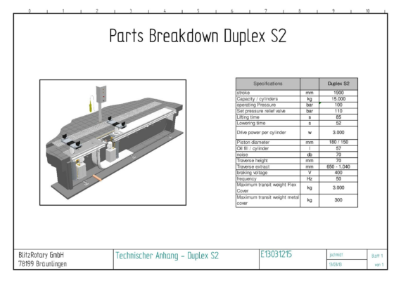 In ground lift duplex s2   