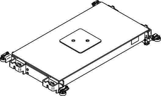 Plate-forme de support 15 t, mobile