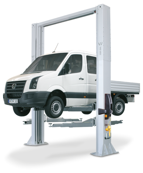 2 post lift vas 6355 w crafter 