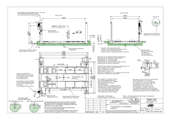 4 post lift kfp sm65 51b 8687