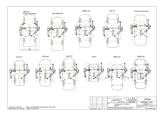 2 post lift spma32 