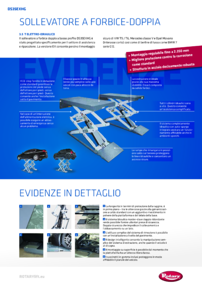 Double scissor lift ds35ex  125662   