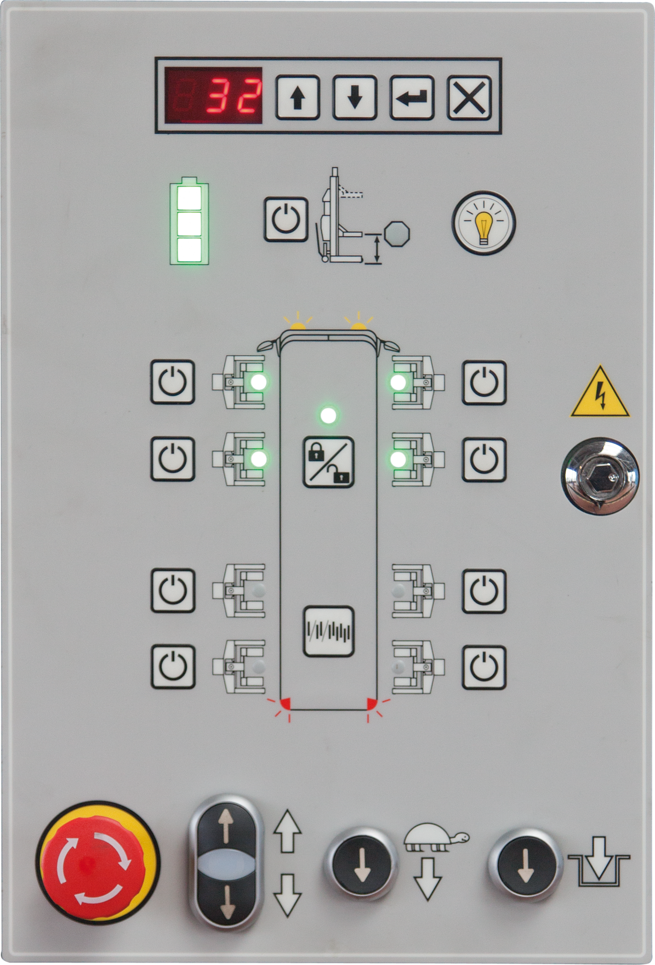 control panel ral7016 di