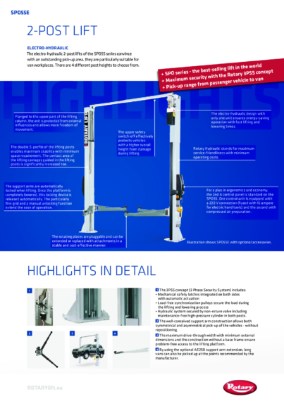 2 post lift spo55e  126542   