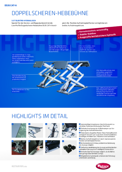 Double scissor lift ds35  125652   