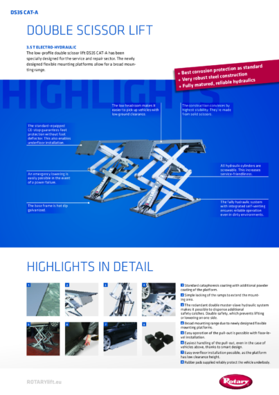 Double scissor lift ds35  125653   