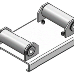 Mounting slider for differential gear