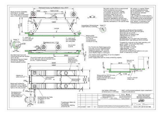 Vertical lift rfp v55ltak 54cat 8998