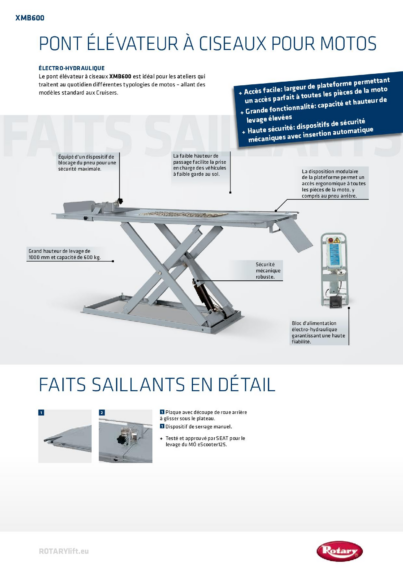 Scissor Lift XMB600 04 2021  