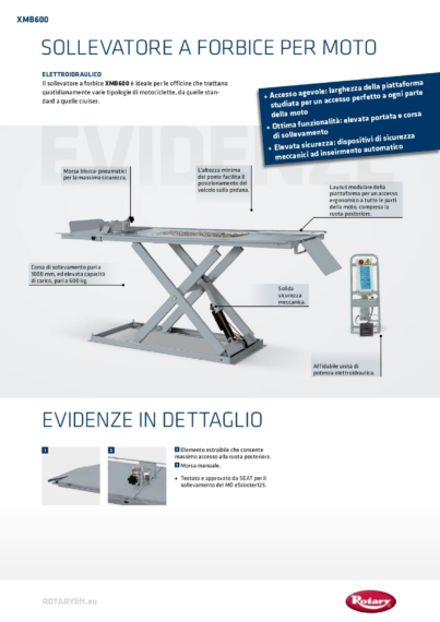 Scissor Lift XMB600 04 2021  