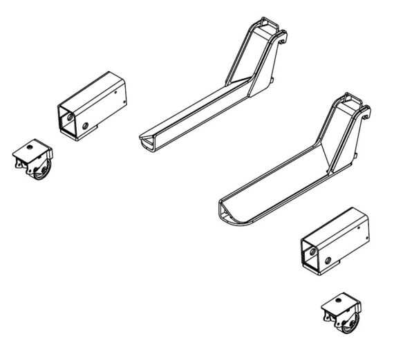 Wheel fork extension