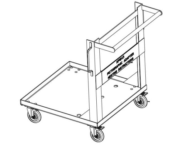 Transportwagen für Rampensatz zu HydroLift 6,2 / 7,5 / 8,2