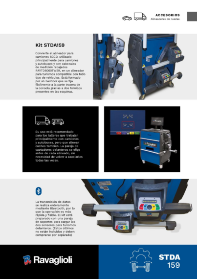 Wheel aligner accessories STDA159 BR   