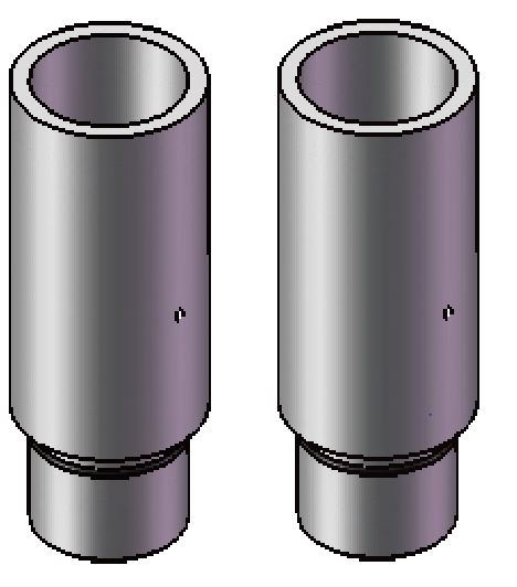 Aufnahme-Verlängerungen 130 mm, für Achsheber 2,6 t