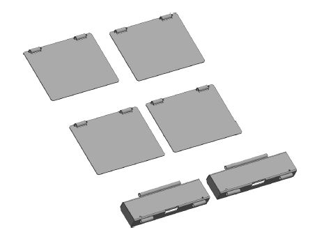 Unterflureinbausatz SM55LT51B-AK-V.-7040, mit CE-Stop, mit Achsvermessungskit