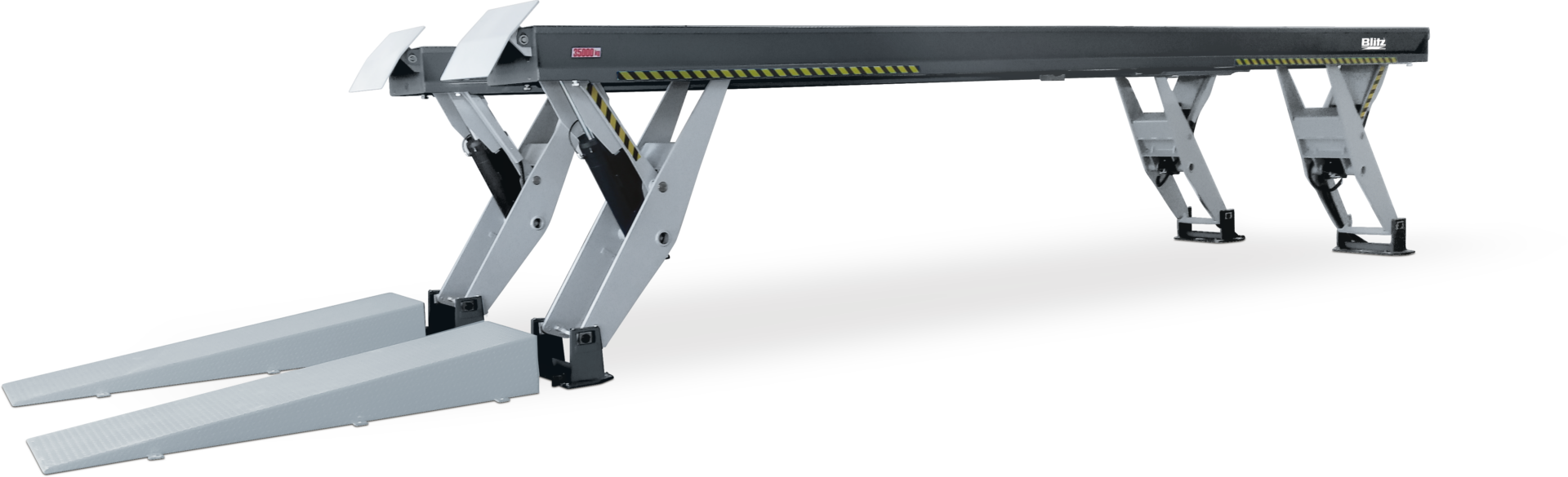 Drive-through ramps 2510 mm