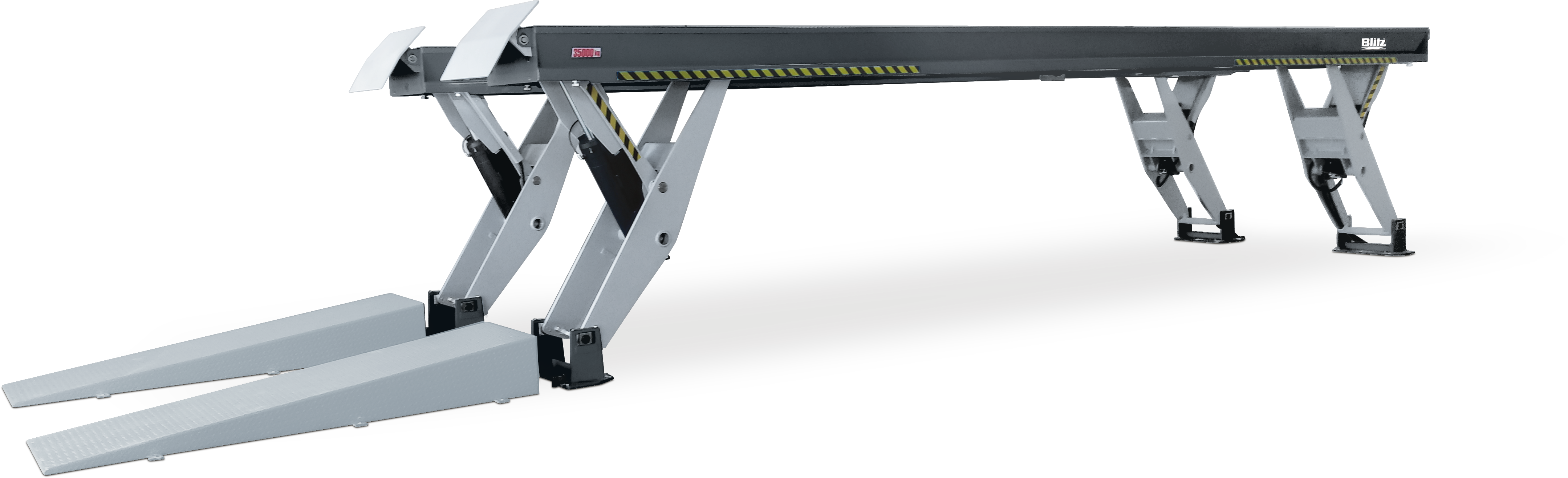 Drive-through ramps 2510 mm