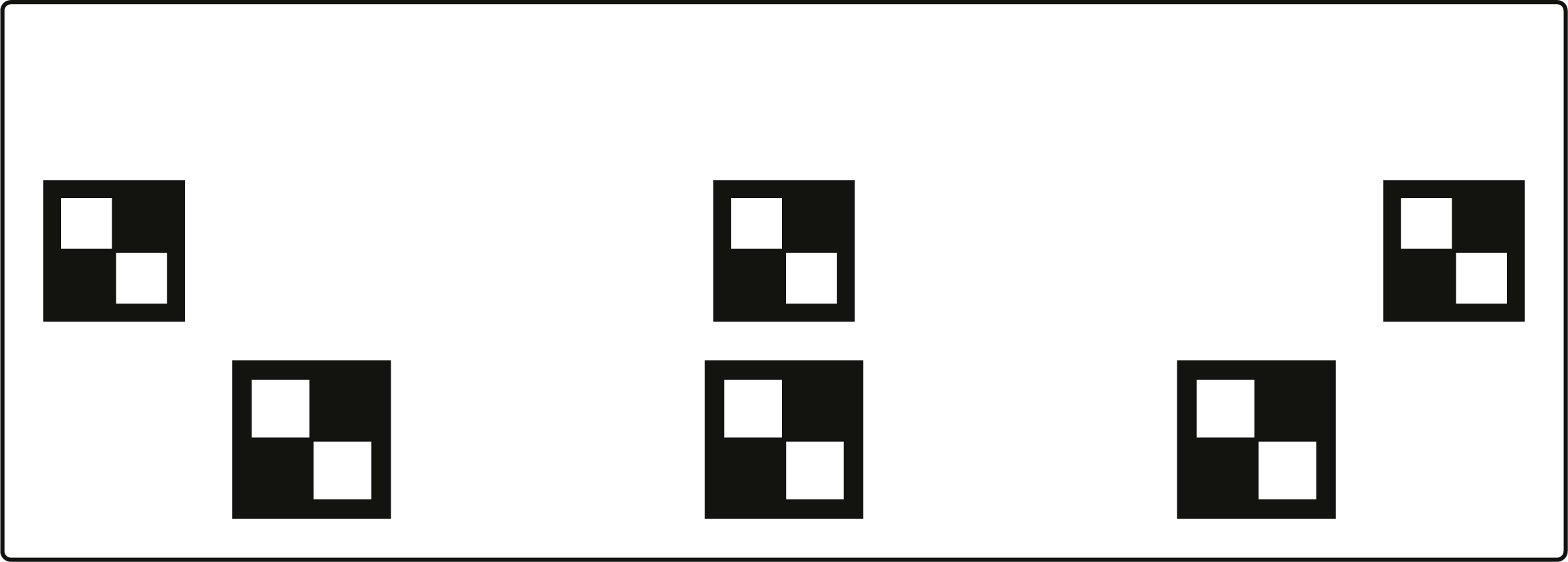 Car calibration target for Toyota Type 2