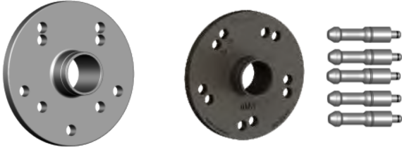 Typenspannplatte für BMW 5-Loch-Felgen | 112 – 120 mm