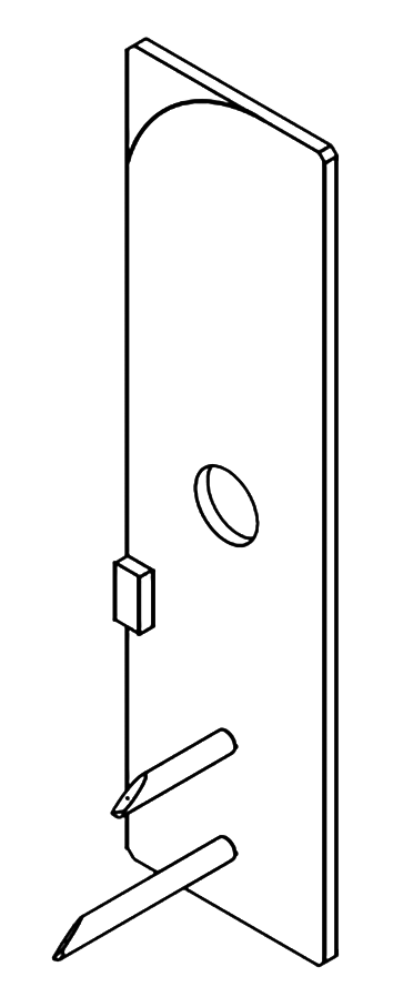 Calibration device for laser scanning