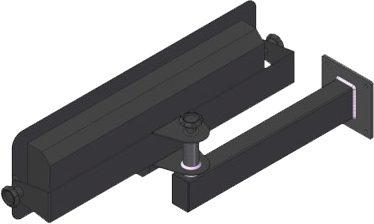 Wall bracket for analog repeater