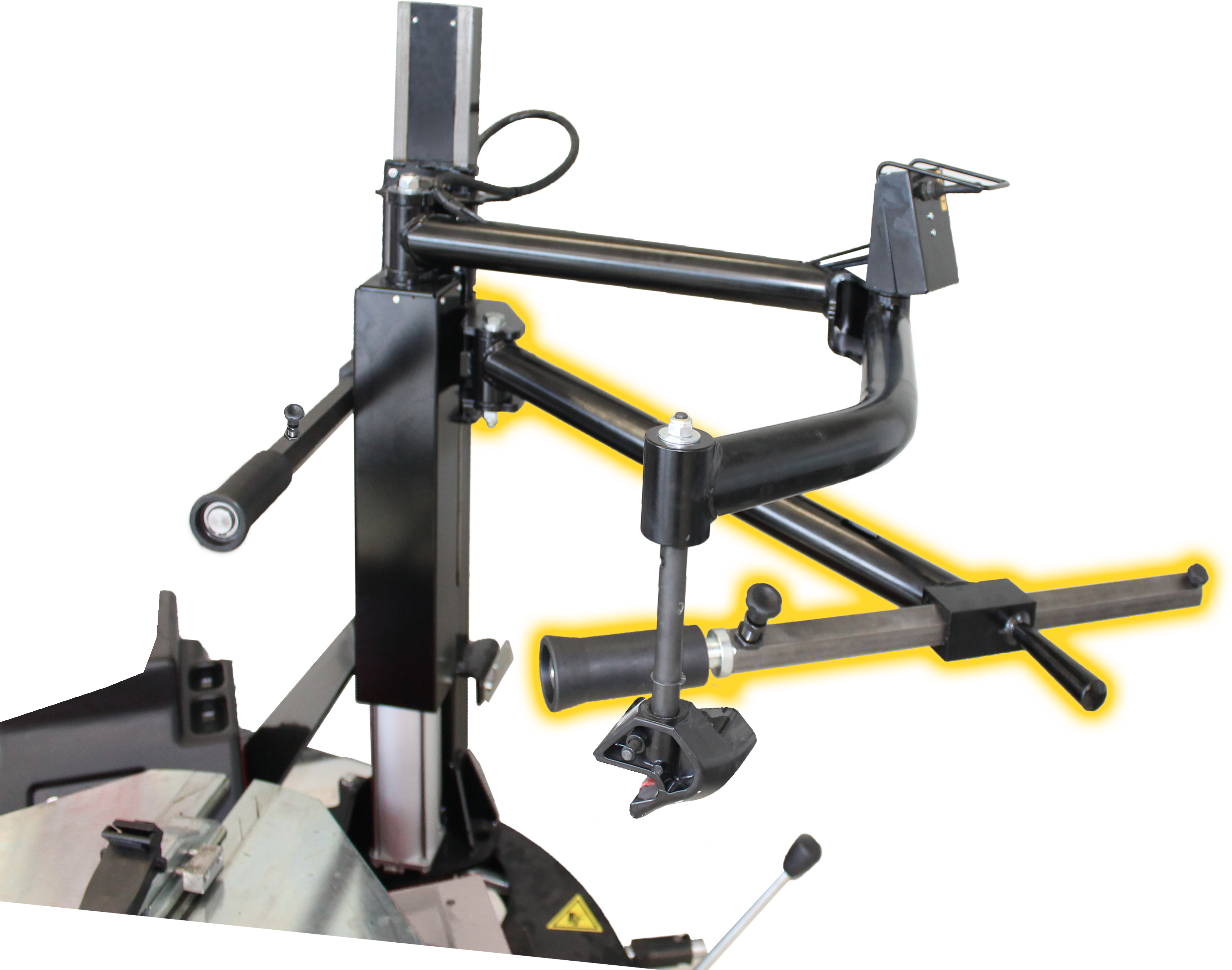 Helper arm pneumatic | with rotating arm and WDK bead pressing device