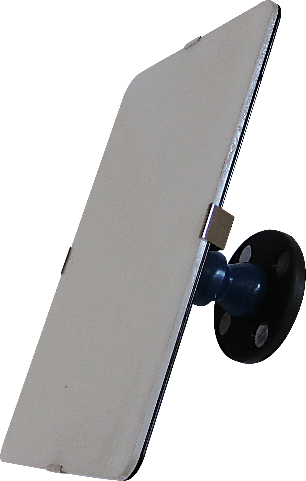 Mirror with magnetic support