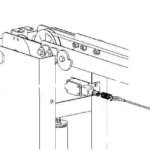 Limit switch | operated by elastic spring | supplied not installed