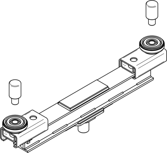 Lifting jack 2-points