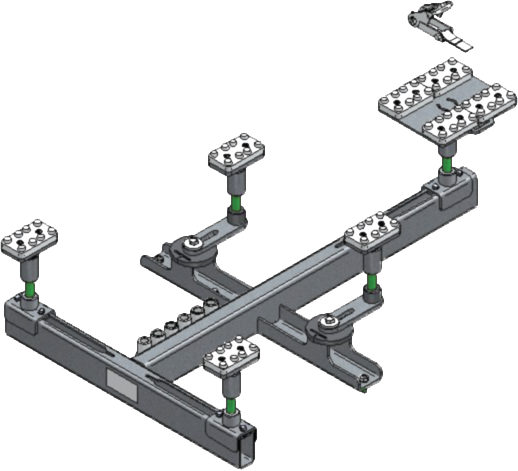 Aggregataufnahme Universal | für W221, W164, W209, R171, R230, R251