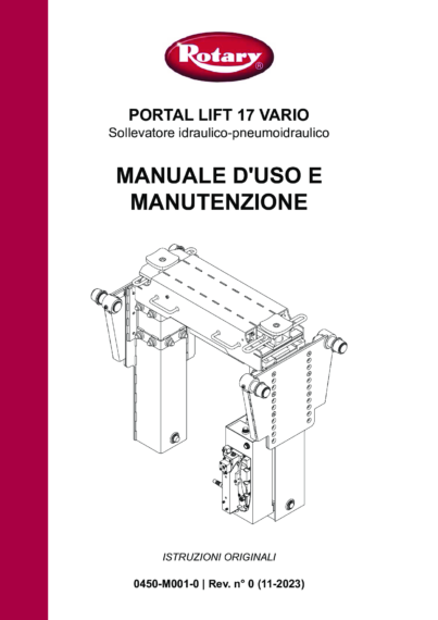 Portal Lift VARIO 17 IM 0450 M001 0 rev0  