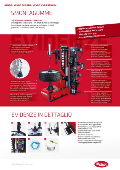 Tyre Changers KendoEvo BR 133192   