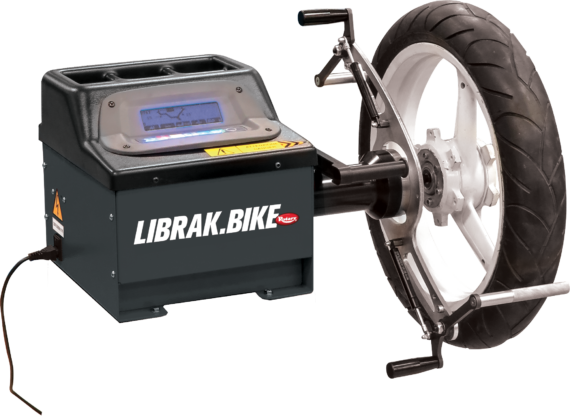 Electronic motorcycle wheel balancer Librak328BIKE