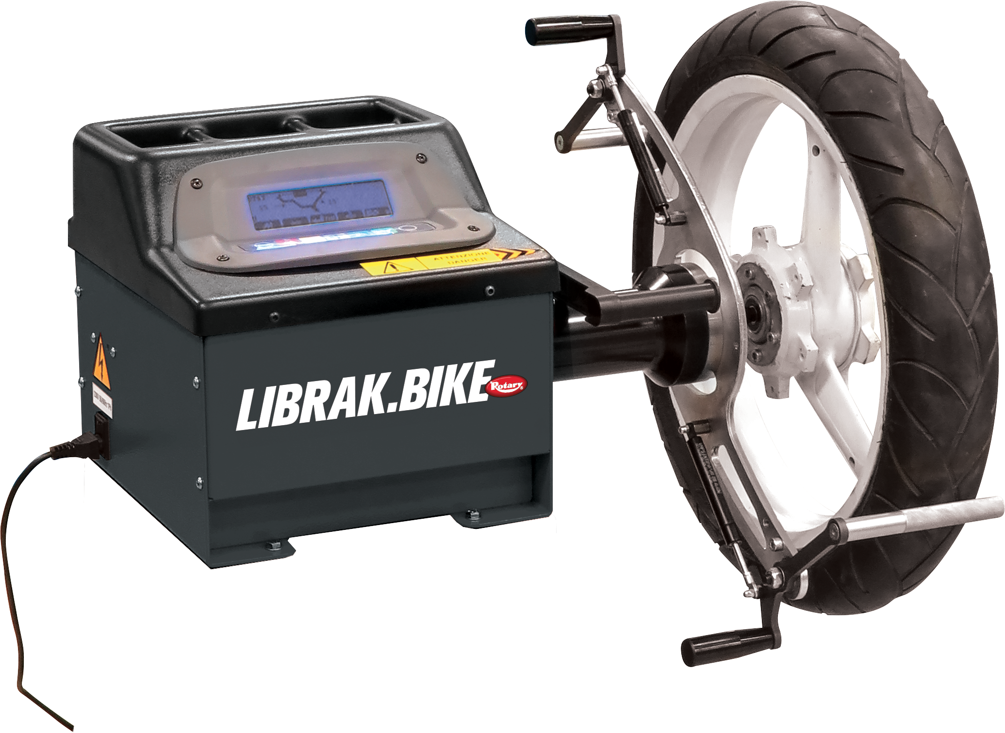 Electronic motorcycle wheel balancer Librak328BIKE