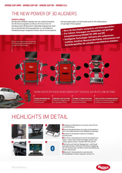 Wheel aligner speed32 series   2023 