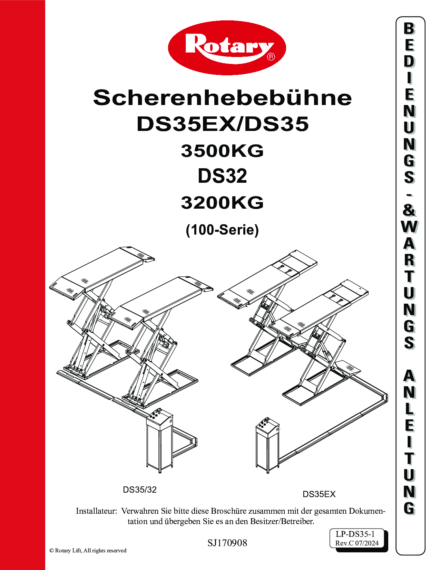 Double scissor lift ds35  dc    rev c