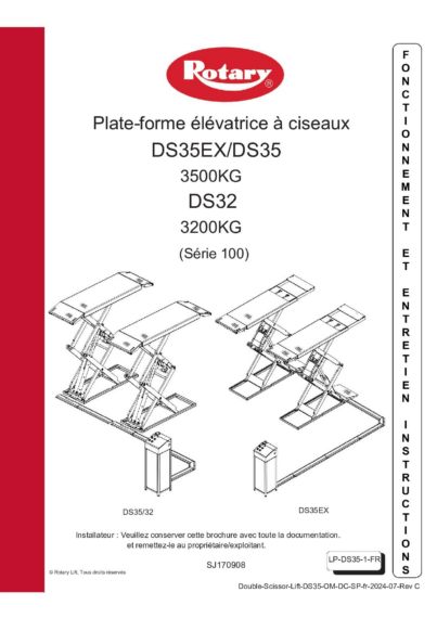 Double scissor lift ds35  dc    rev c