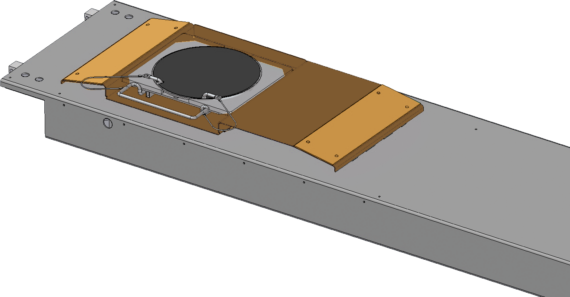 Seat for turntables | plates and slip plates excluded | 1 set