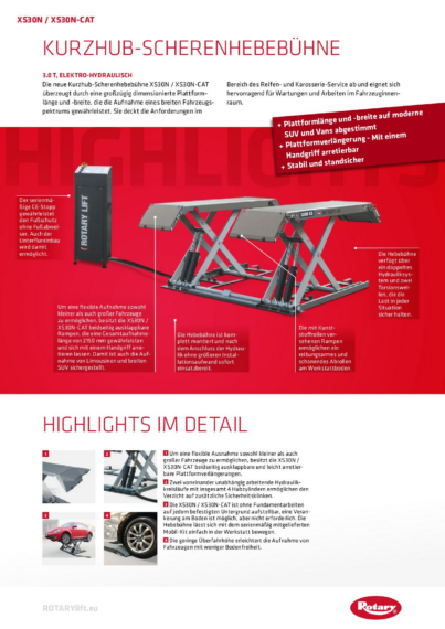 Low Rise Scissor Lift XS30N CAT BR 128783   