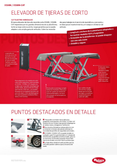 Low Rise Scissor Lift XS30N CAT BR 128787   