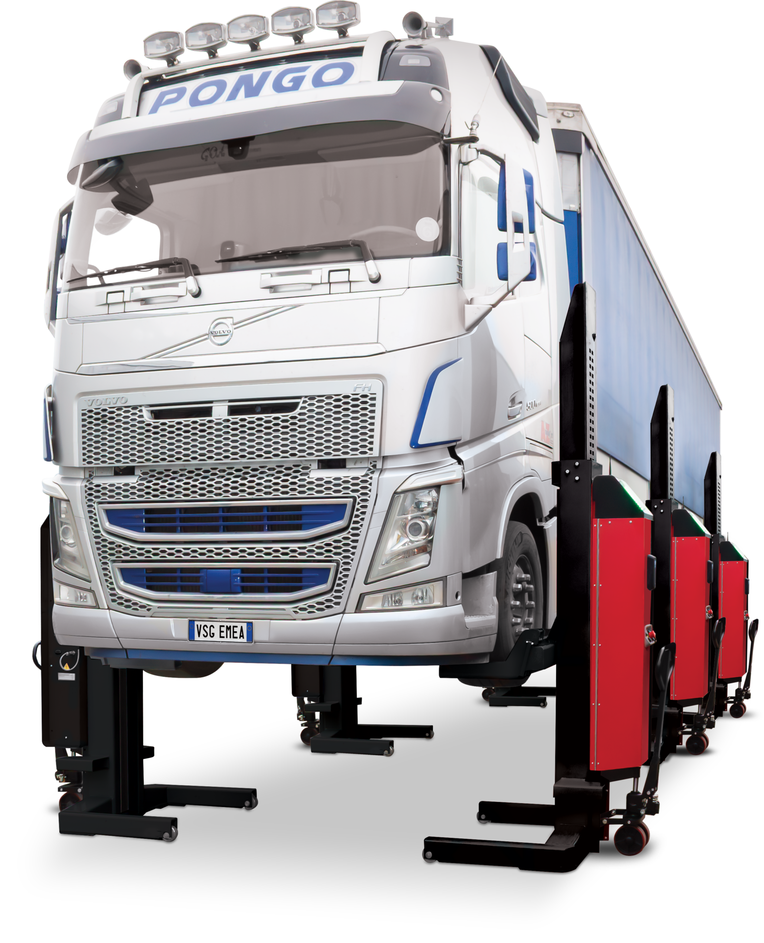Mobile Column Lift HydroLift S4 4-7.5