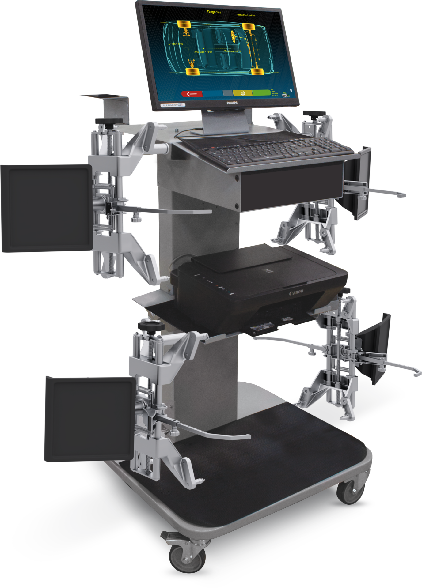 Wheel Aligner ROT3DTOWER4 monitor DI